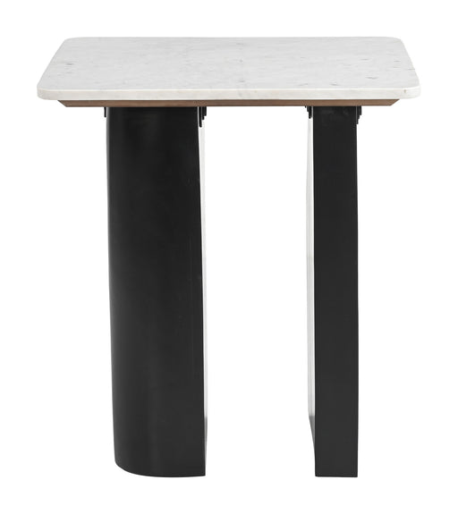 Fiora - Side Table - White / Black Zuo Modern