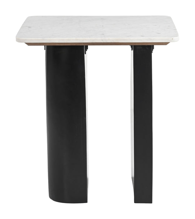 Fiora - Side Table - White / Black Zuo Modern