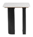 Fiora - Side Table - White / Black Zuo Modern