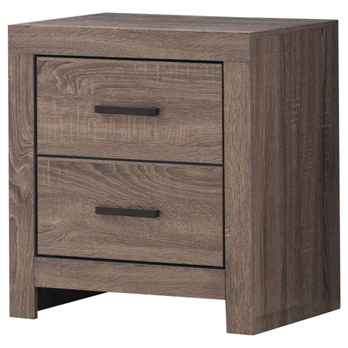 Brantford - 2 Drawer Nightstand Furniture Max