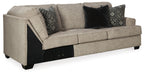 Bovarian - RAF Sofa w/Corner Wedge - Stone Signature Design by Ashley®
