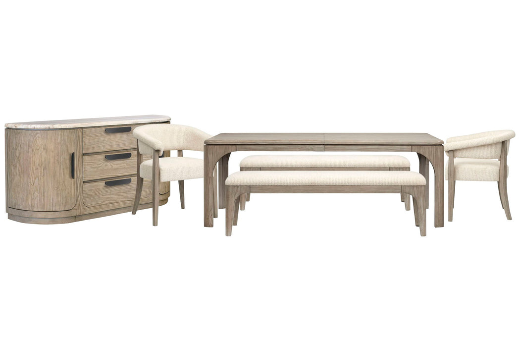 Braelyn - Extendable Rectangular Dining Table Set Magnussen Furniture