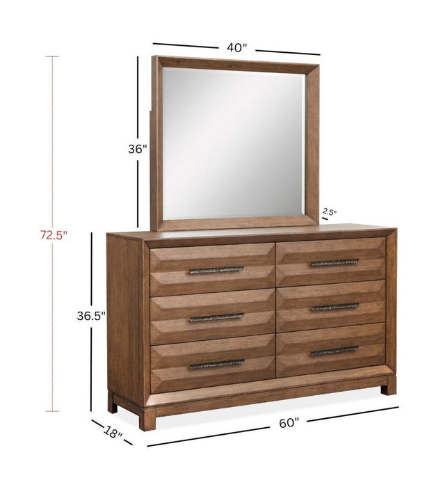 Callisto - Double Drawer Dresser Magnussen Furniture