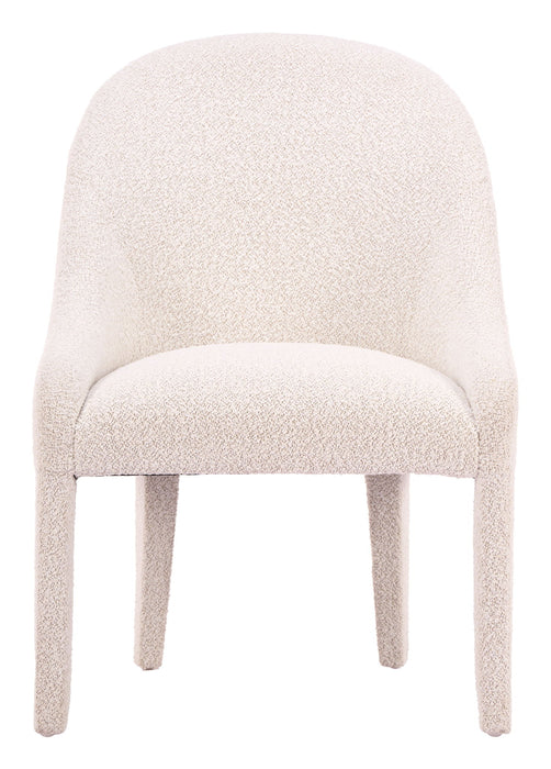 Domo - Dining Chair - White / Ivory