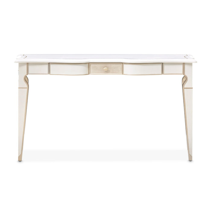 La Marisia - Console Table - Creamy Pearl