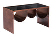Aveiro - Coffee Table - Copper / Black Zuo Modern