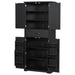 Bathroom Storage Cabinet With Multifunctional Storage Space, Drawer With Slide Rails, Adjustable Shelf Noble House