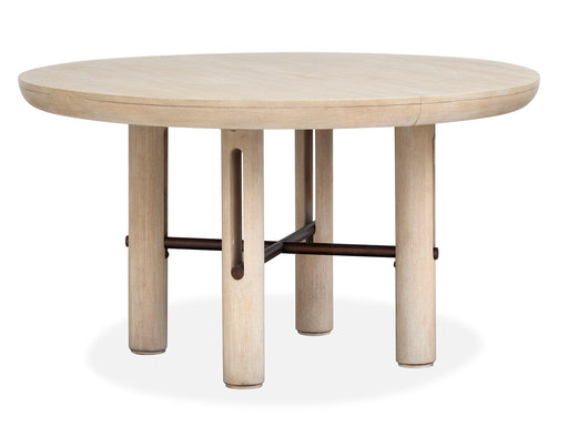 Sunset Cove - Extendable Round Dining Table - Sanibel Brown Magnussen Furniture