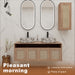 Bathroom Vanity & Art Sink And Side Cabinet, Float Mounting Design Home Essentials
