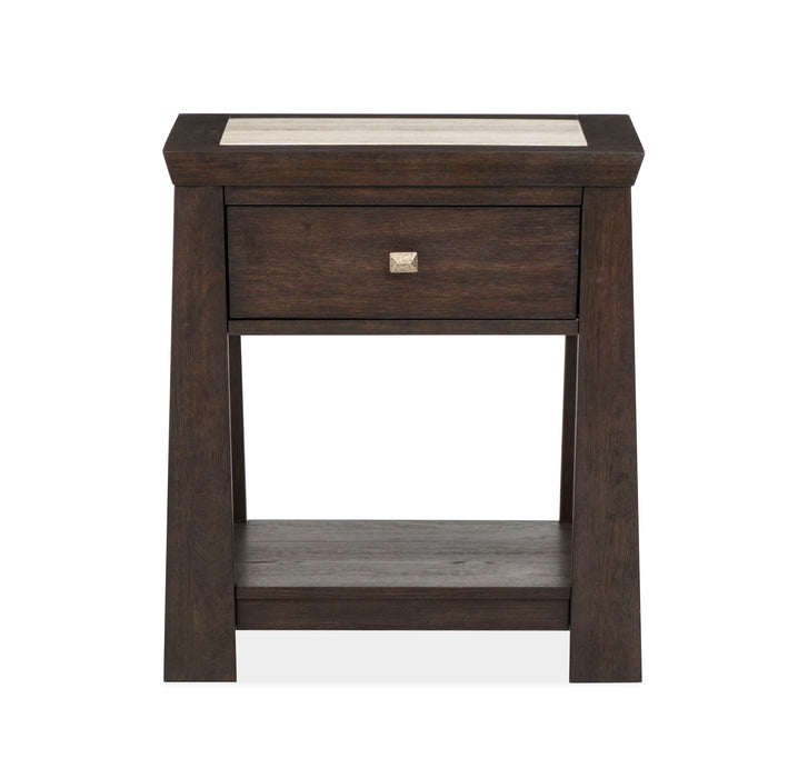 Tauren - Open Nightstand - Coffee Bean Magnussen Furniture