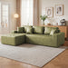 L - Shaped Corner Chaise Sofa Bed Home Essentials