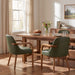 Dining Upholstered Armchairs (Set of 2) Noble House