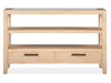 Somerset - Open Buffet - Butternut and Omari Natural Magnussen Furniture