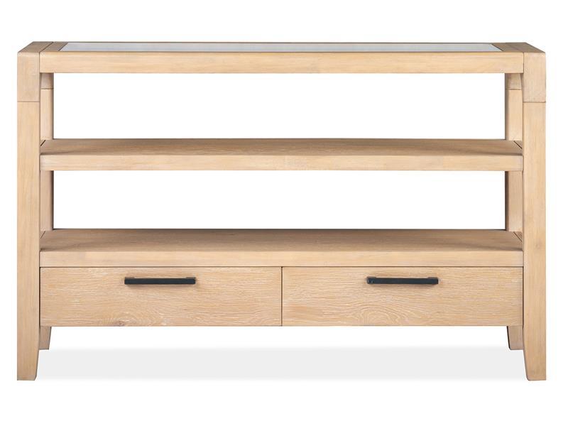 Somerset - Open Buffet - Butternut and Omari Natural Magnussen Furniture