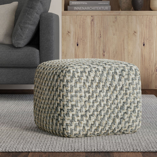 Beatrix - Square Pouf - Multicolor Simpli-Home