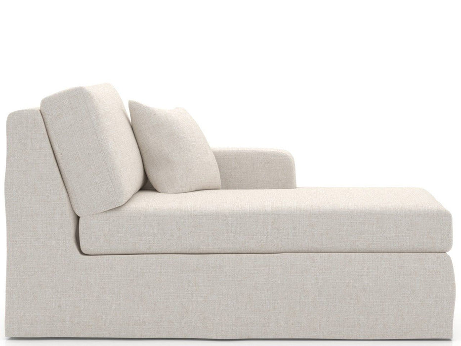 Ryman - Slipcover Chaise RAF, Special Order - White Universal Furniture