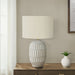 Table Lamp, Lighting, Transitional - Cream 8th Street