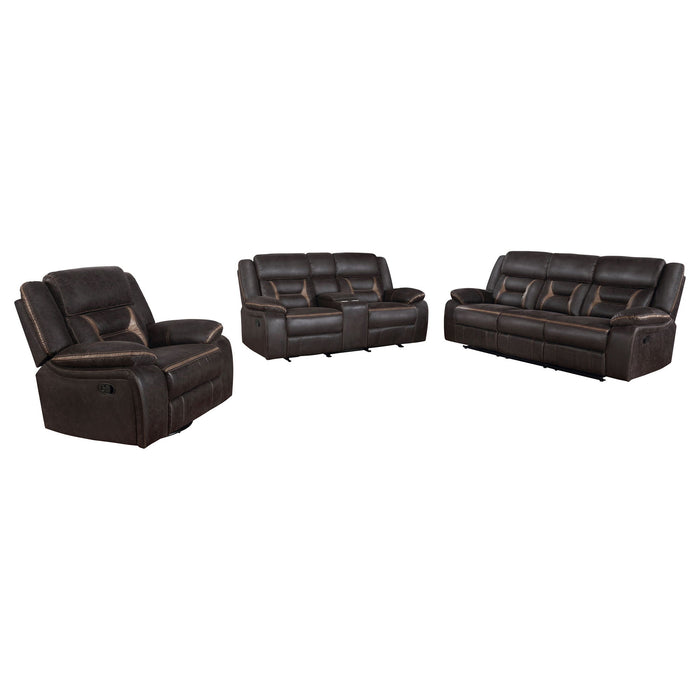 Brazelton - Pillow Top Arm Motion Living Room Set Furniture Max