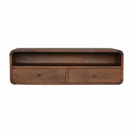 Floating Open Console - Chestnut Artisan Furniture