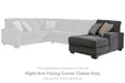 Tracling - RAF Corner Chaise - Slate Benchcraft®