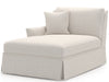 Henri - Skirted Chaise LAF, Special Order - White Universal Furniture