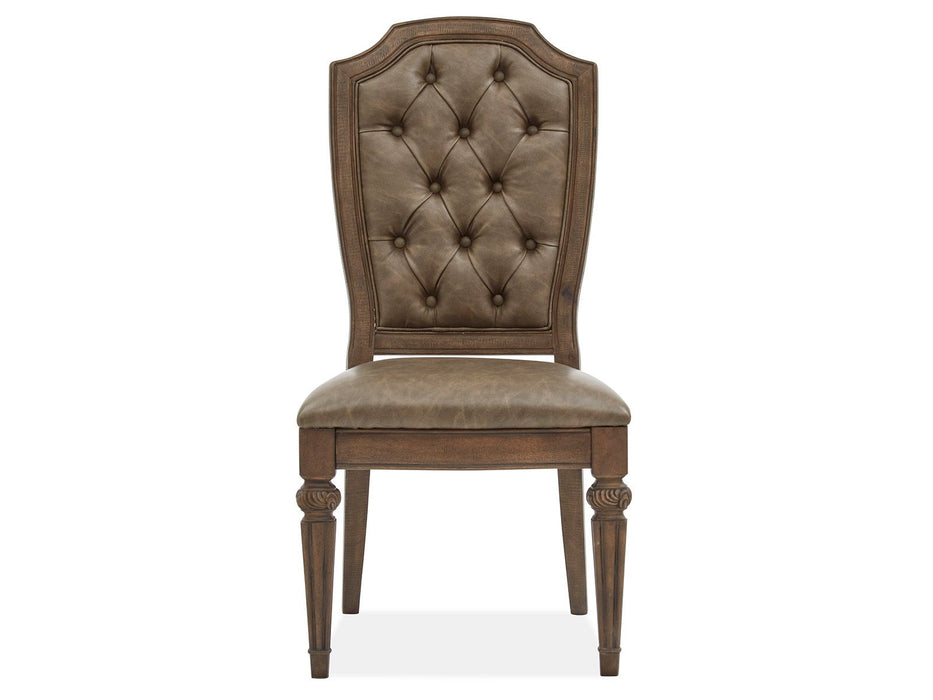 Durango - Wood Dining Side Chair With Upholstered Seat and Back (Set of 2) - Willadeene Brown Magnussen Furniture