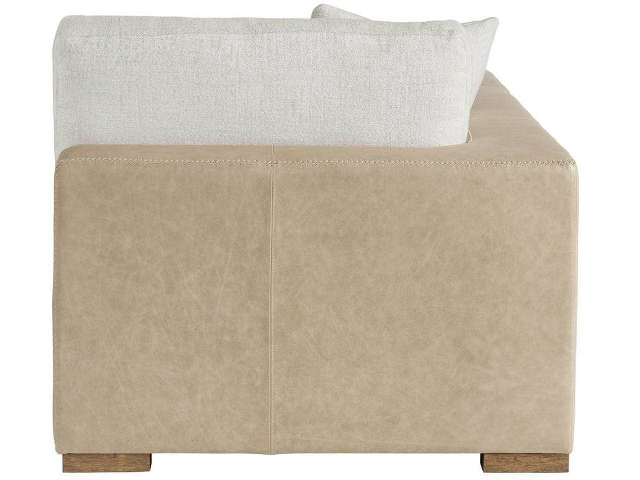 Modern - Shelborne LAF Chaise - White / Light Brown