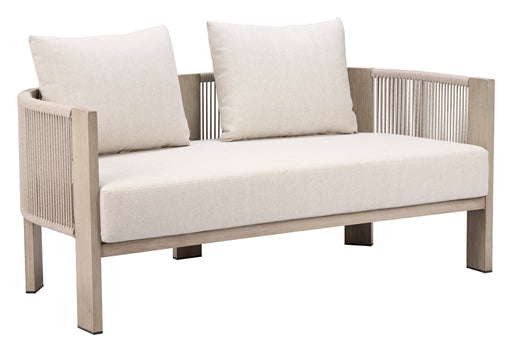 Sunlit Springs - Sofa - Gray / Light Brown Zuo Modern