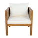 2 Piece Outdoor Armchair Set With Cushion Hearth and Haven