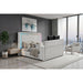 Elliot - Bed With Immersive Sound, LED Lighting, Fireplace Footboard, TV Lift Global Furniture USA