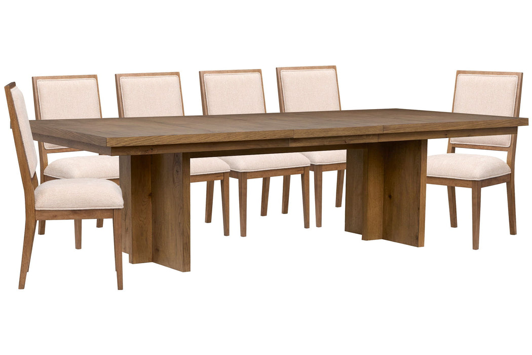 Marcel - Extendable Trestle Dining Table Set Magnussen Furniture