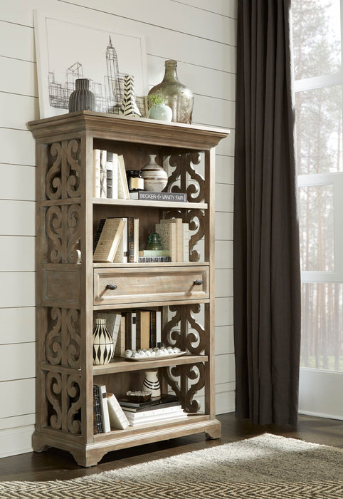 Tinley Park - Bookcase - Dove Tail Gray Magnussen Furniture