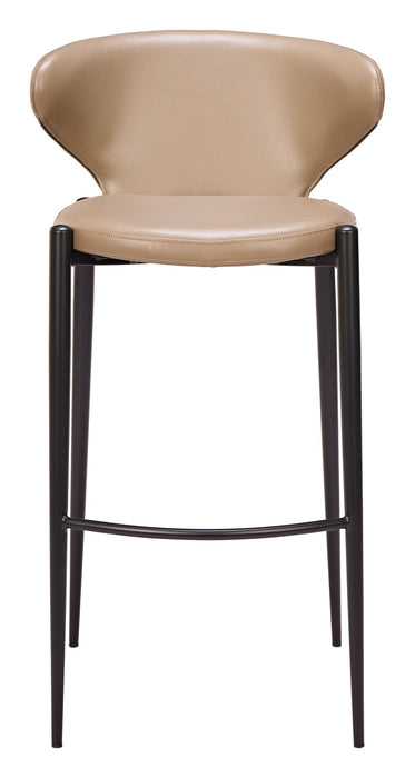 Lino - Barstool (Set of 2) - Brown Zuo Modern
