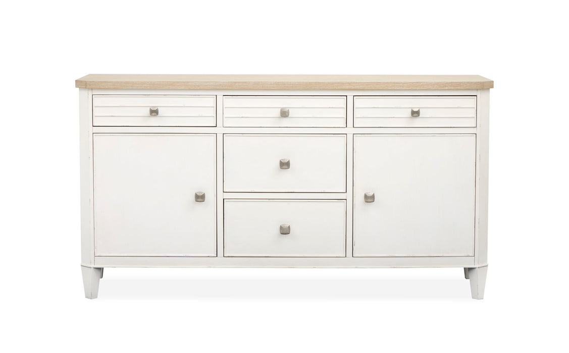 Echo Isles - Buffet - Sea Pearl And Driftwood Magnussen Furniture