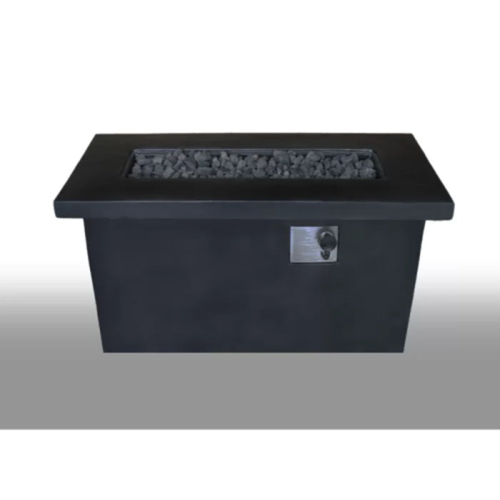 Propane / Natural Gas Outdoor Fire Pit Table - Charcoal LSI Patio Furniture
