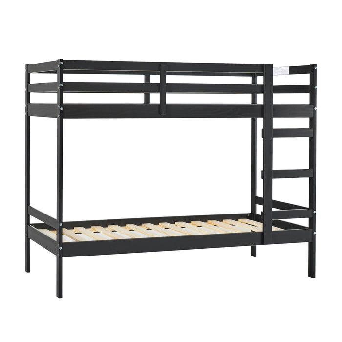 Modern Simple Solid Wood Bunk Bed