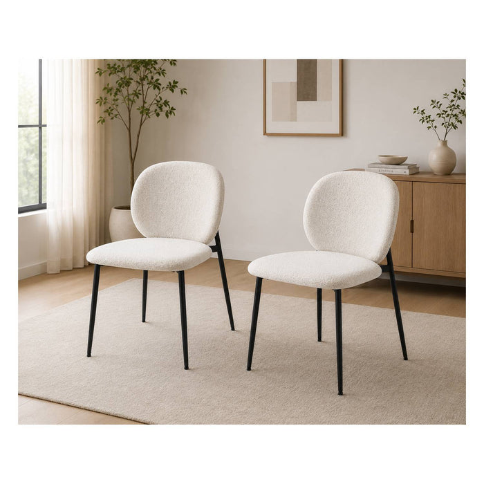 Klaus - Side Chair (Set of 2) - White Acme