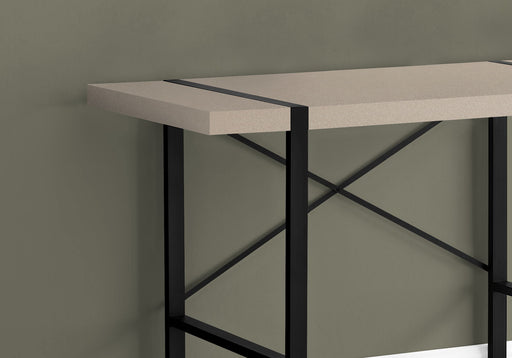 Computer Desk For Home Office, Laptop, Contemporary, Versatile Placement - Beige 8th Street