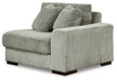 Lindyn - RAF Corner Chair - Fog Signature Design by Ashley®