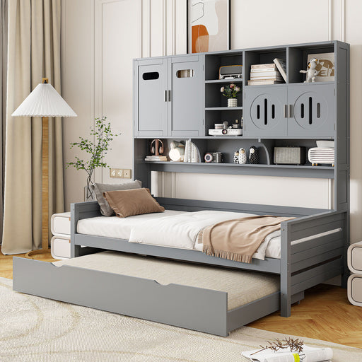 Daybed & All-In-One Cabinet And Shelf Timeless Haven