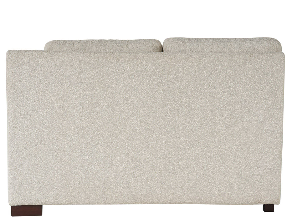 Rhodes - Loveseat RAF - White Universal Furniture
