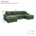 Sectional With 2 Ottomans Home Essentials
