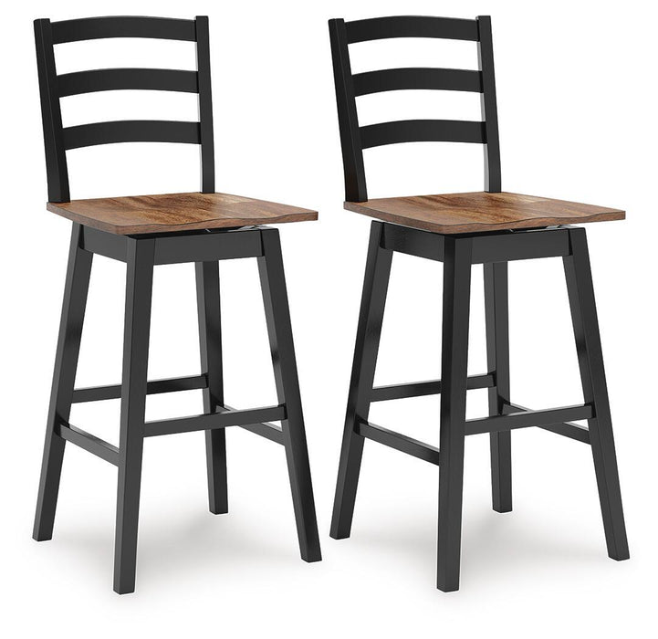Wildenauer - Swivel Stool (Set of 2) Signature Design by Ashley®