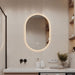 Smart Wall Mounted LED Touch Screen Mirror With Anti-Fog Function And Adjustable Lighting Daily Nest