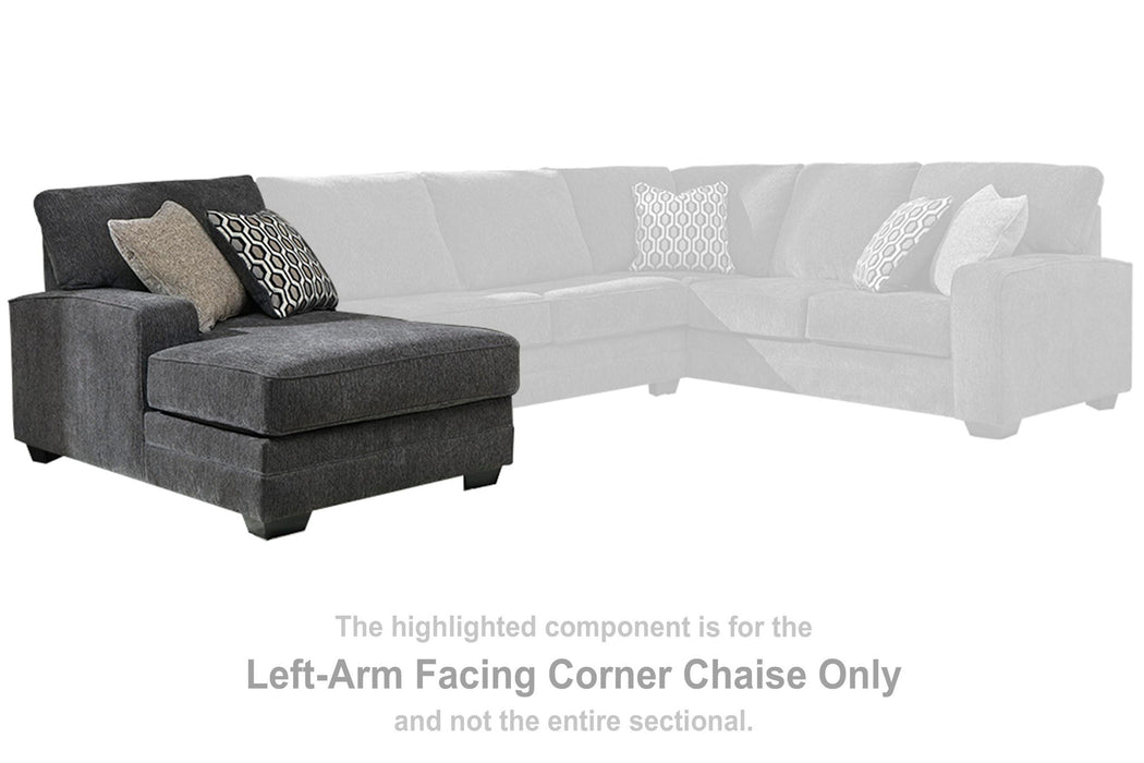 Tracling - LAF Corner Chaise - Slate Benchcraft®