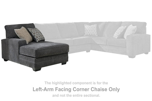 Tracling - LAF Corner Chaise - Slate Benchcraft®