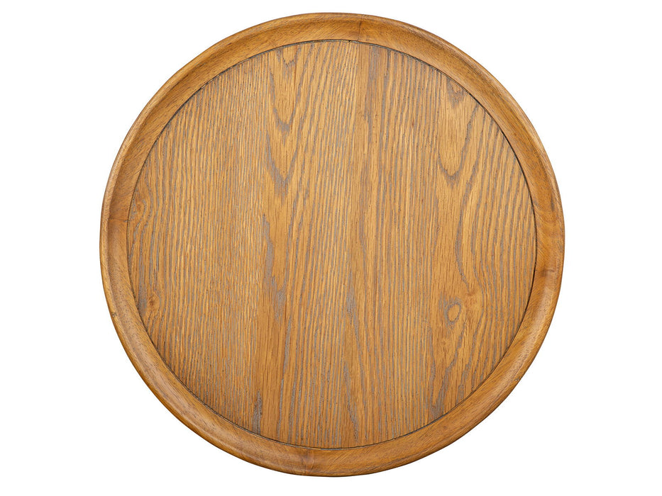 Lindon - Round Pedestal Accent End Table Magnussen Furniture