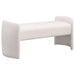Joshua - Upholstered Accent Bench - Ivory Furniture Max