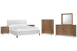 Lindon - Upholstered Island Bed Set Magnussen Furniture