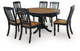 Clorazi - Extension Dining Table Set Signature Design by Ashley®
